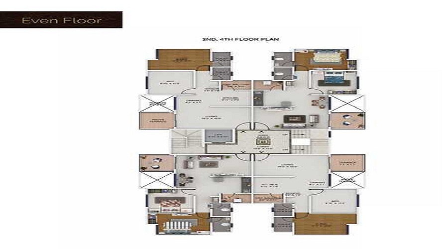 Nirman Milestone Floor Plan
