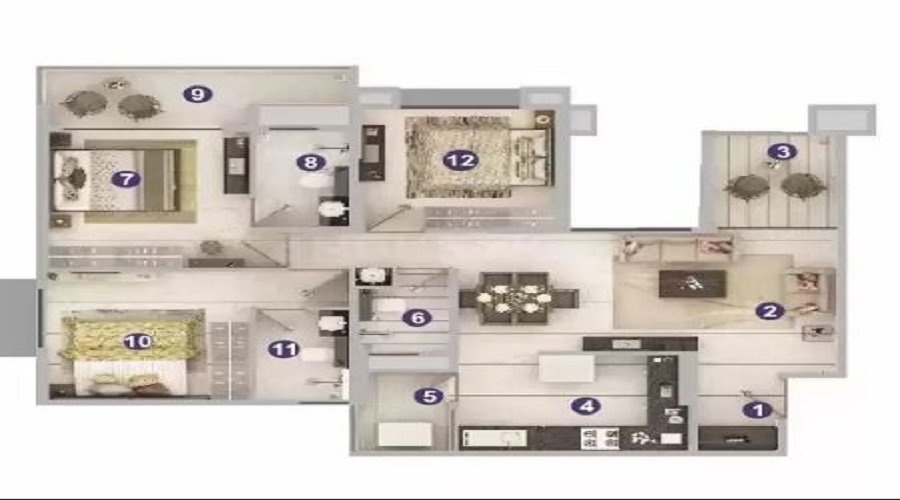 Rucha Stature Floor Plan