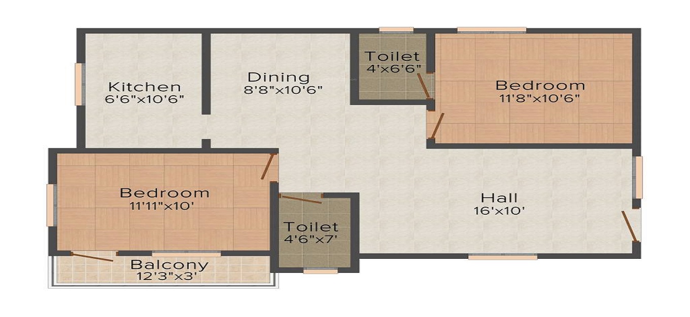 Puraniks Aldea Annexo C2 Floor Plan