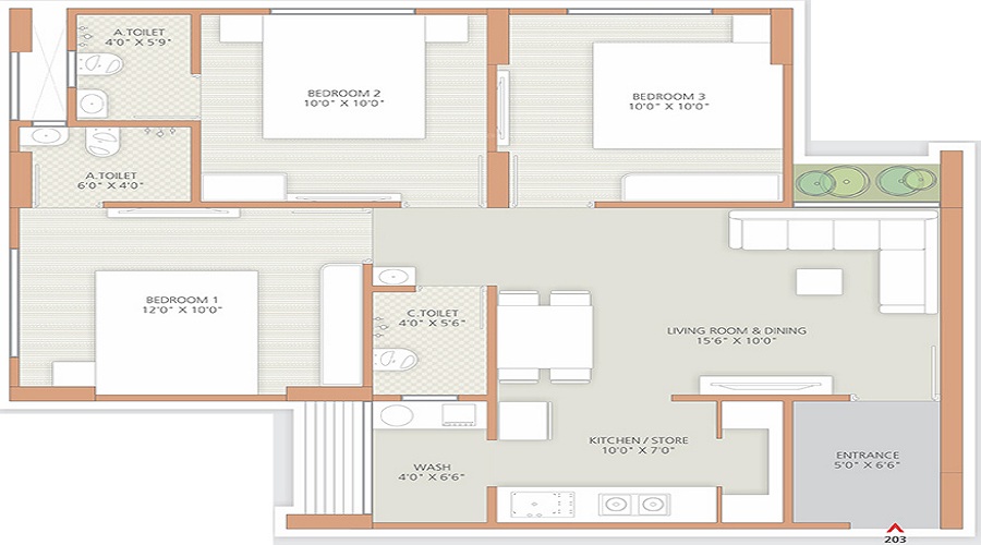 Samarth Stanza Floor Plan
