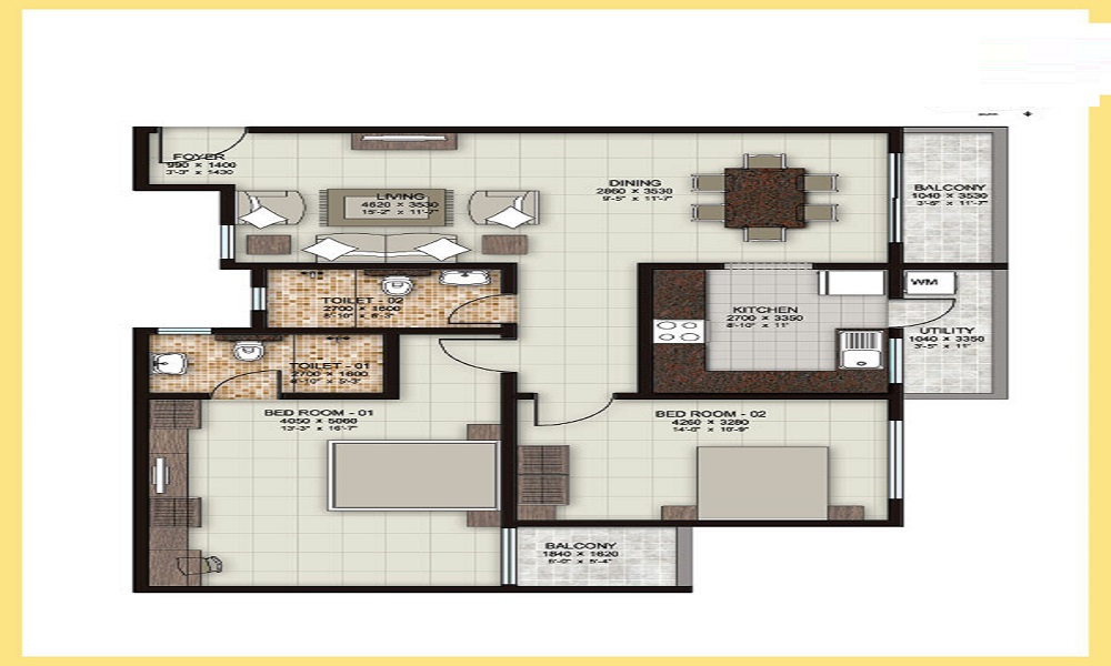 Windchants Floor Plan