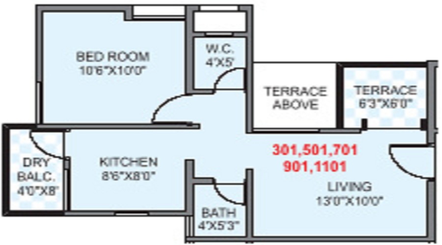 Raviraj Astria Phase II Floor Plan