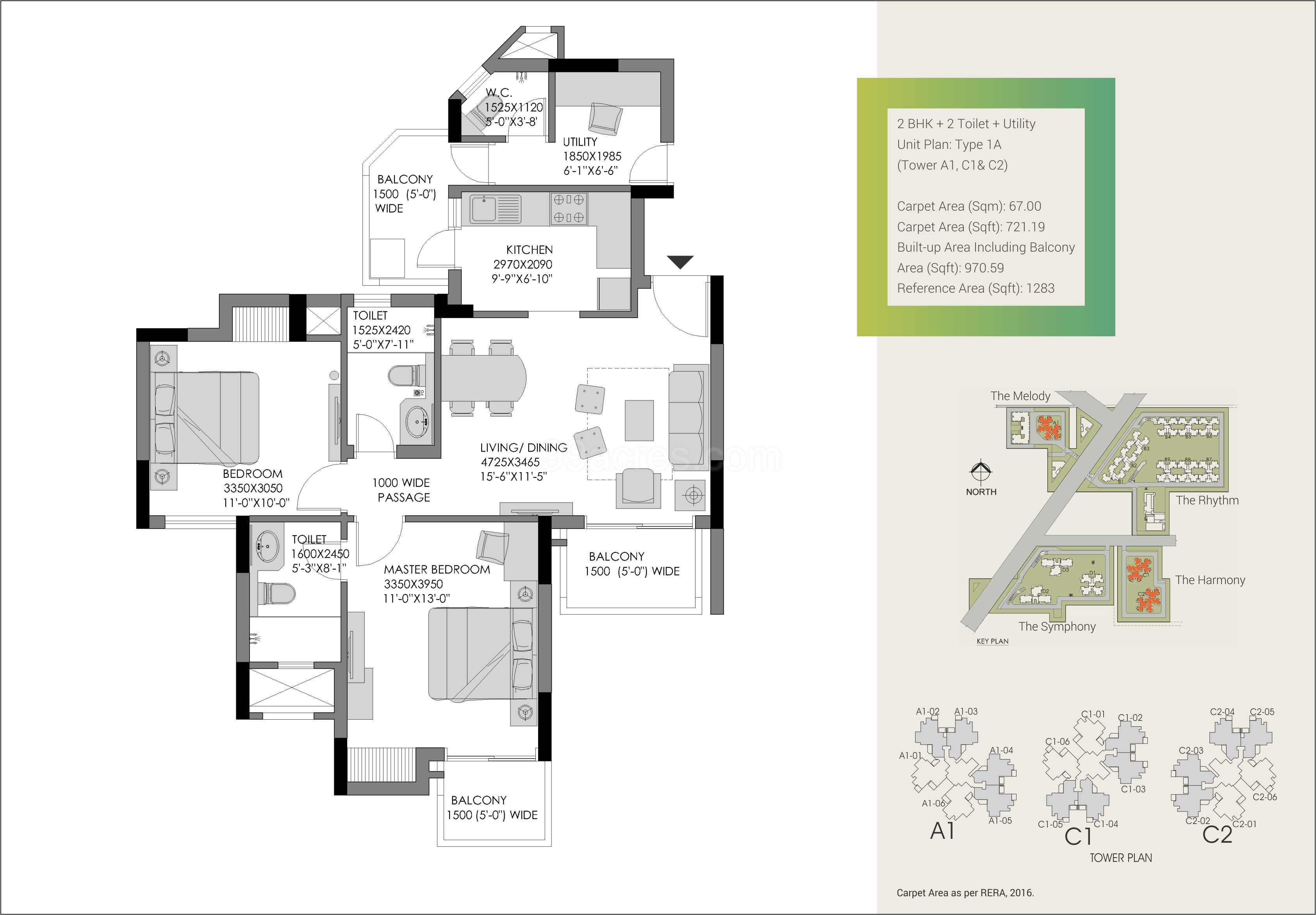 Experion The HeartSong Floor Plan