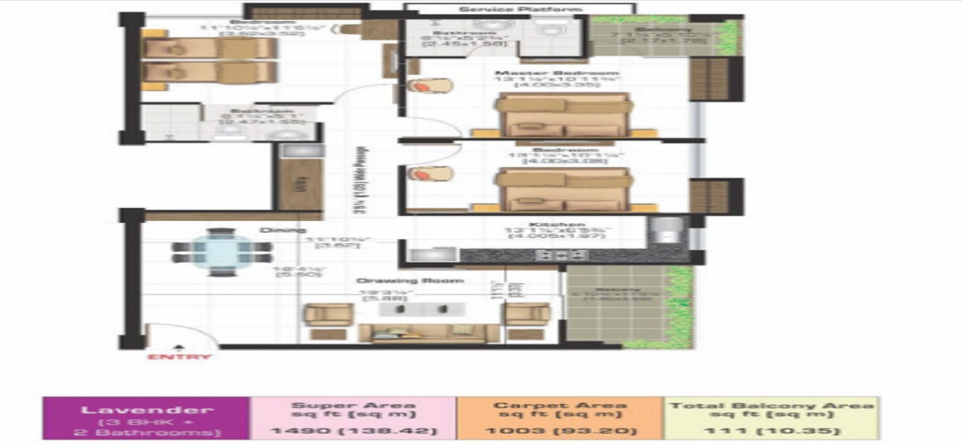 Enerrgia Skyi Five Floor Plan