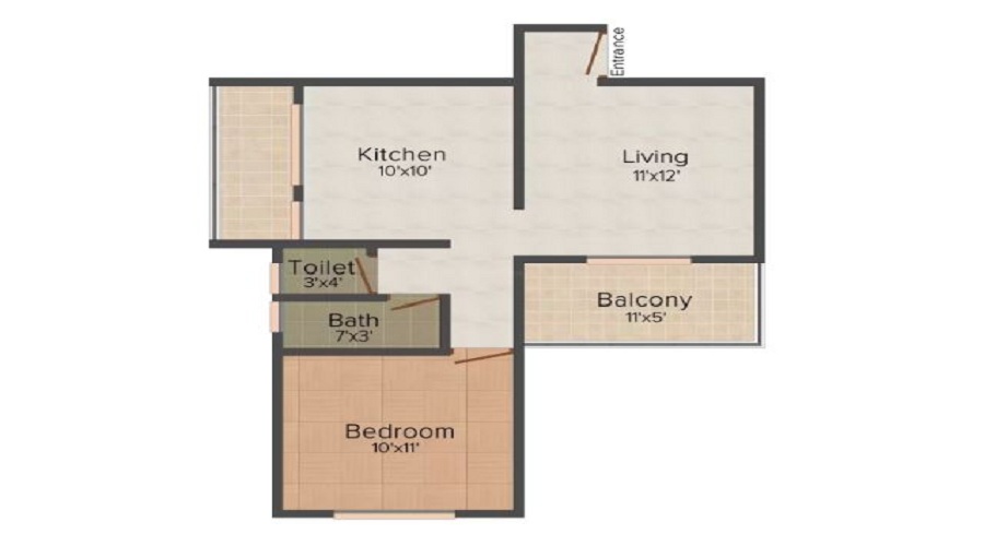 Heera Solitaire Floor Plan