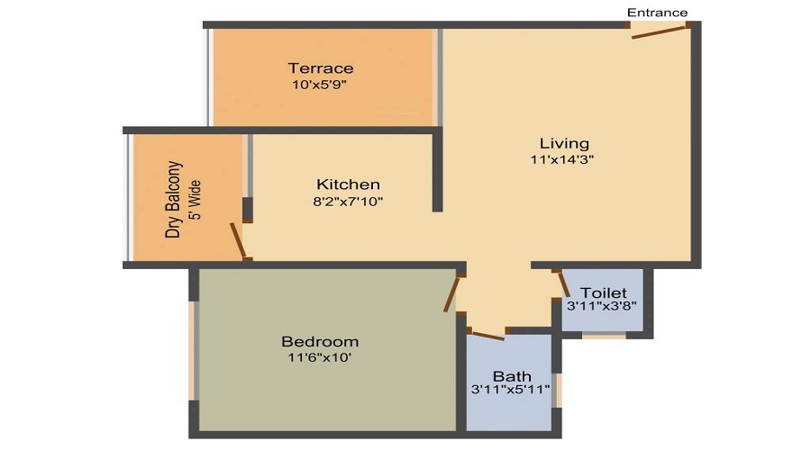 Impulse Residency Floor Plan