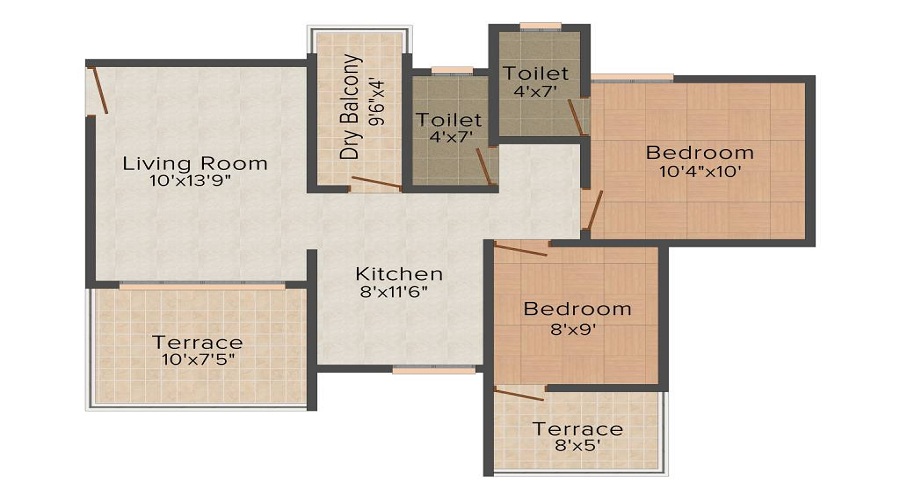 ABC Divya Nakshatra Floor Plan