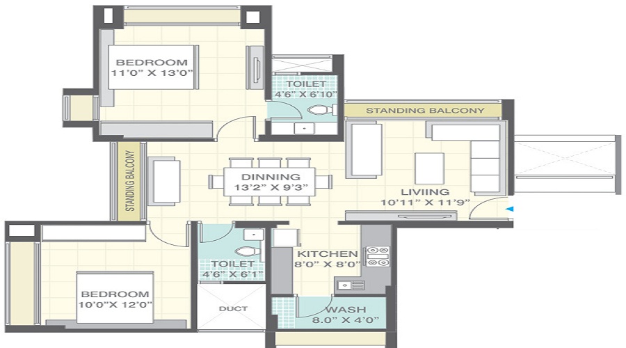 Gala Glory Floor Plan