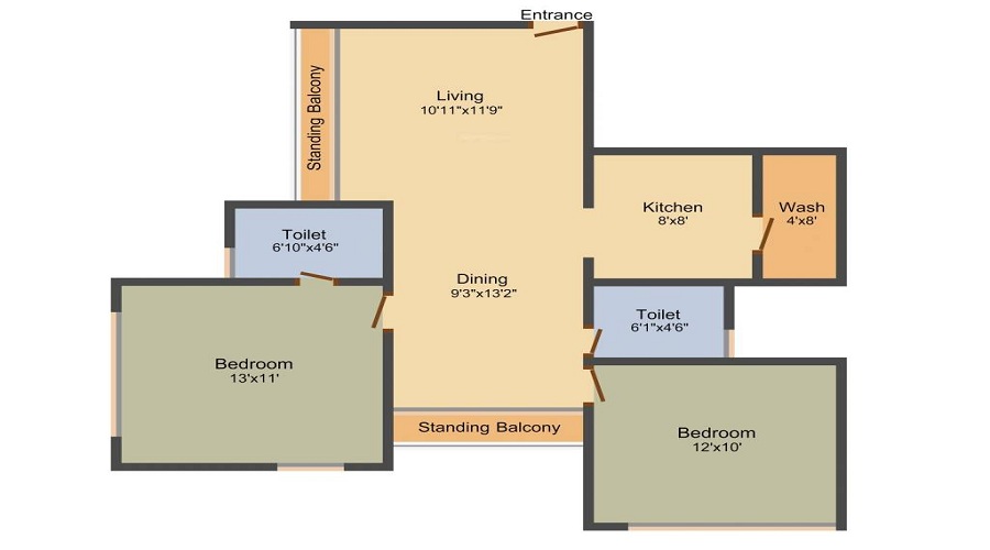 Gala Glory Floor Plan