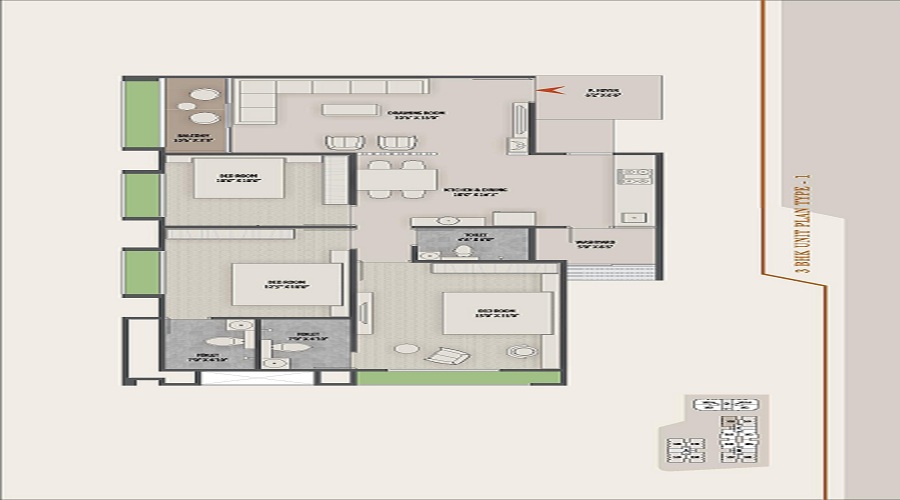 Sheladia Luxuria Floor Plan