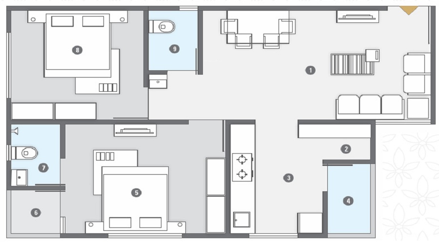 Paras Elegance Floor Plan