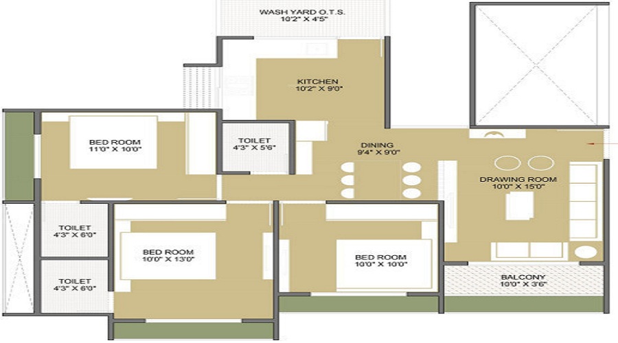 Mahindra Mahendra Gesco Floor Plan