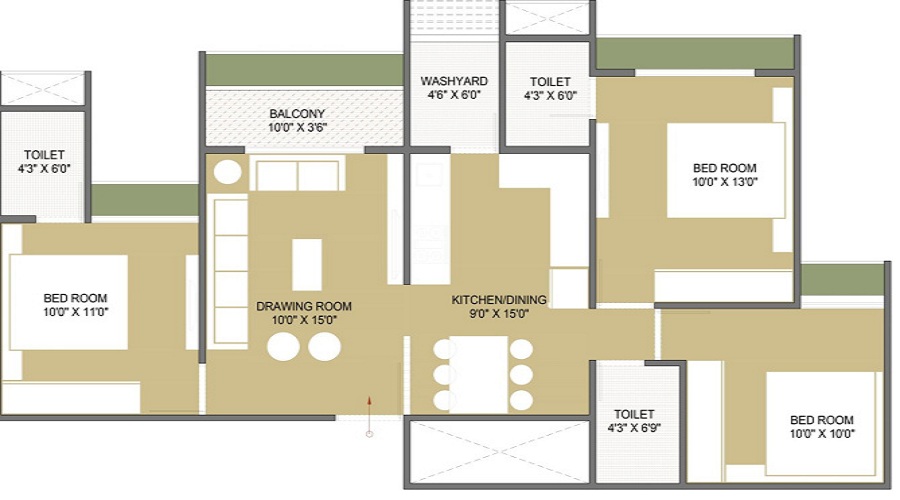 Mahindra Mahendra Gesco Floor Plan