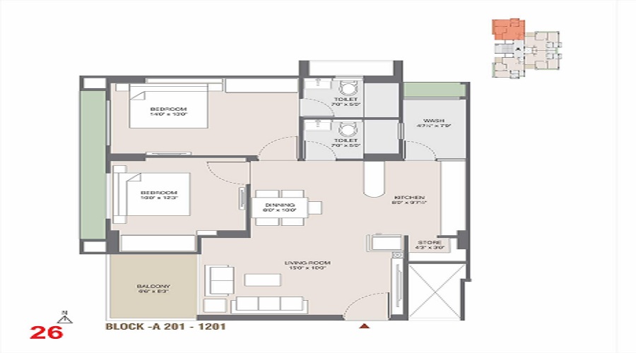 Anand Elegance Floor Plan