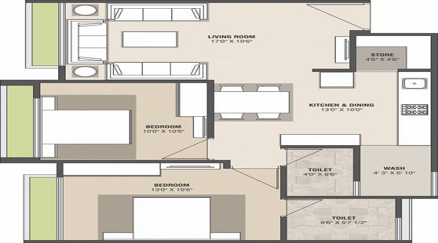 DB Diwali Blessings Floor Plan
