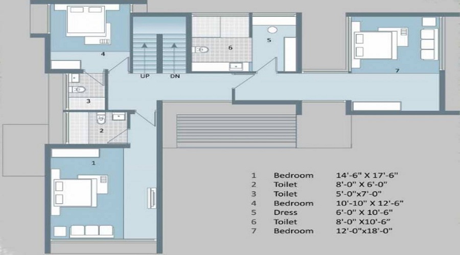 Dharmaja Shivesh 918 Floor Plan