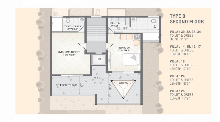 Swagat Bagan Ville Floor Plan
