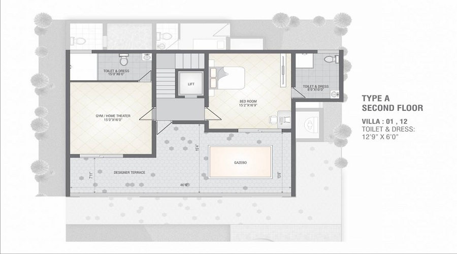 Swagat Bagan Ville Floor Plan