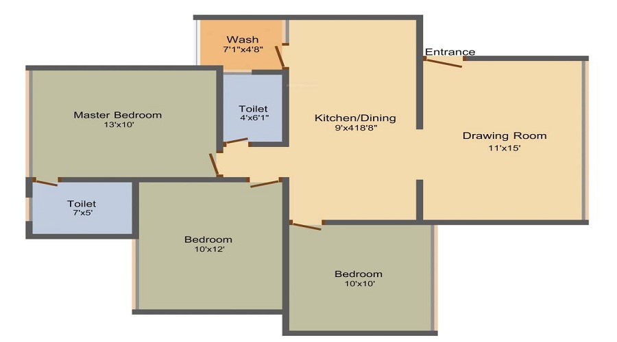 Soham Dev Parisar Floor Plan