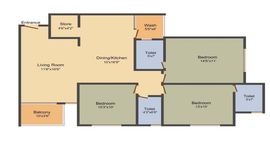 Shalin Sky Floor Plan
