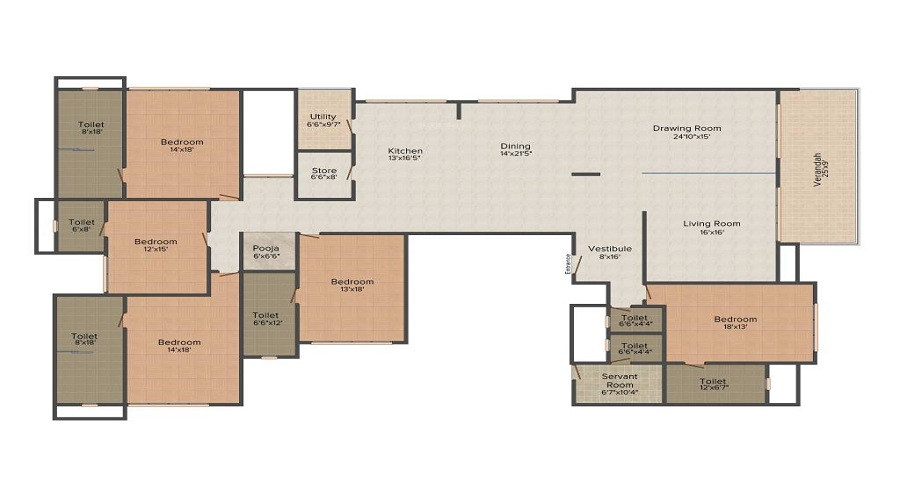 Krupa Shalin Bellevue Floor Plan