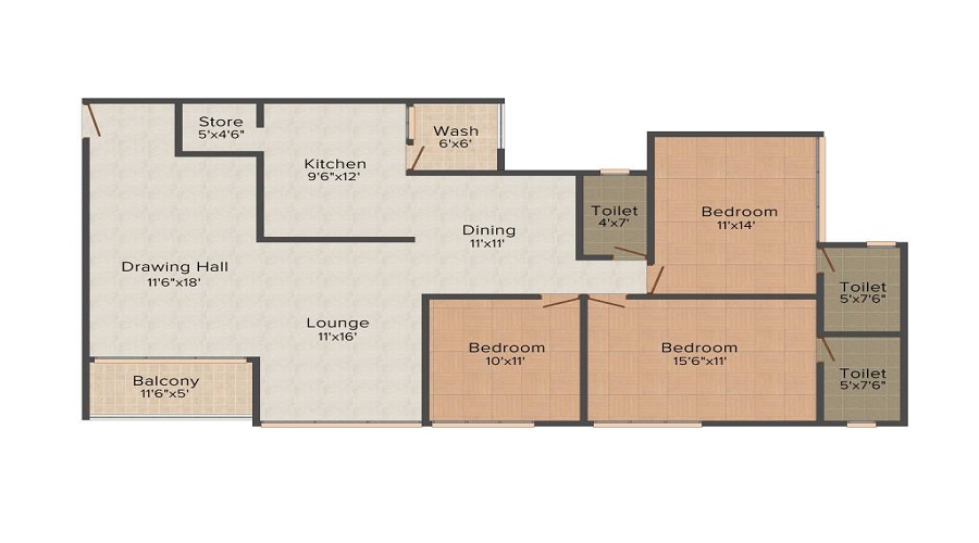 Sahajanand Upscale Floor Plan