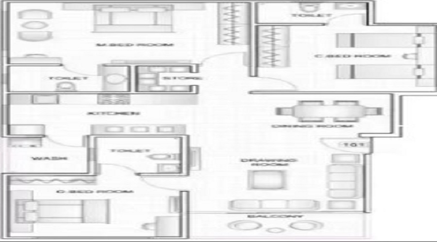 Rajyash Swara Floor Plan