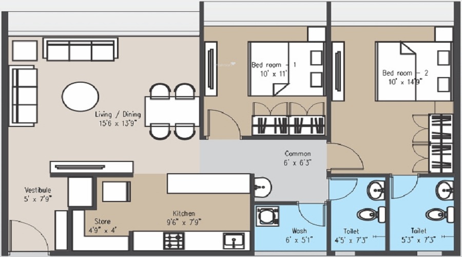 Narayan Heritage Floor Plan