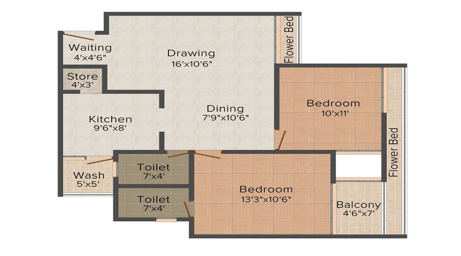 Avirat Silver Flora Floor Plan