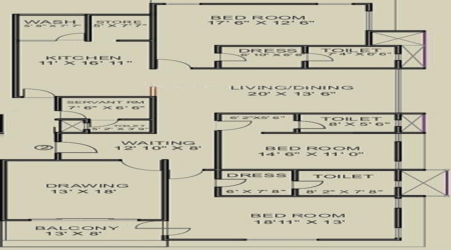 Environ Ariana Floor Plan