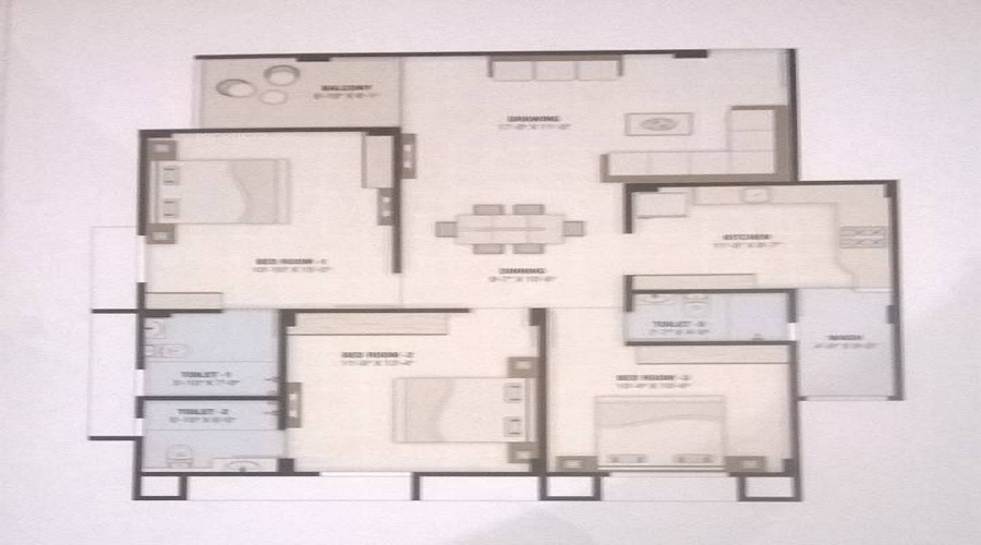 Sushobhan Shlok Exotica Floor Plan