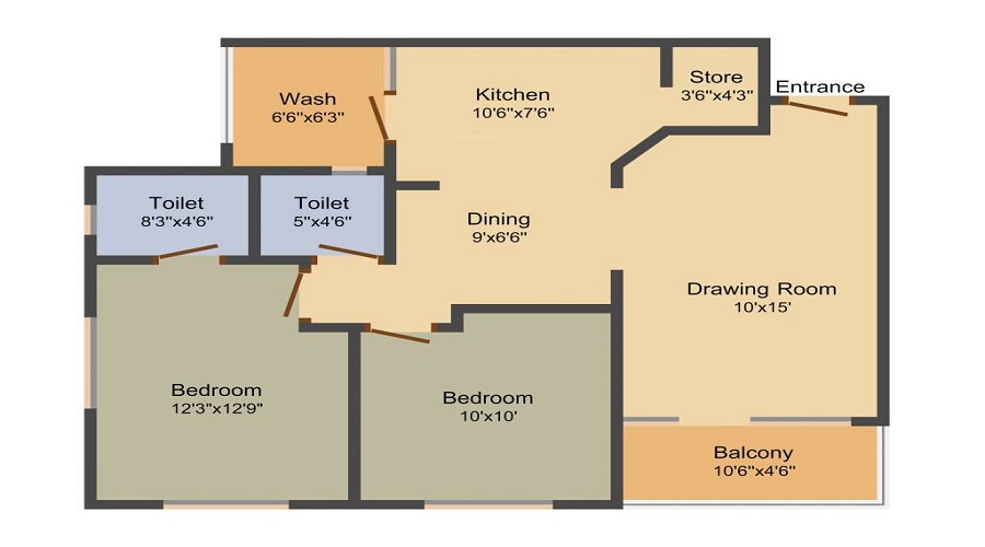 Aaryan Pride Floor Plan