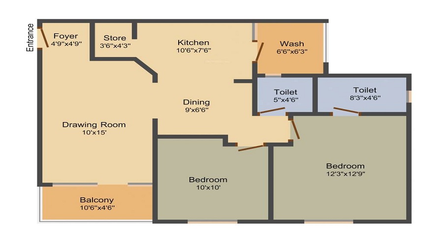 Aaryan Pride Floor Plan
