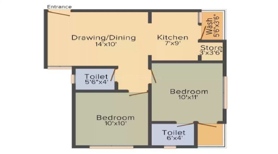 Aryan Crystal Floor Plan