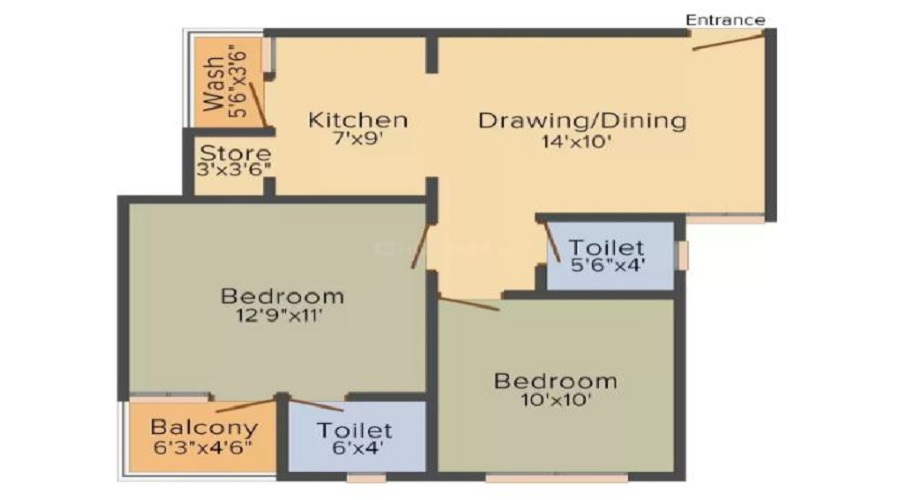 Aryan Crystal Floor Plan