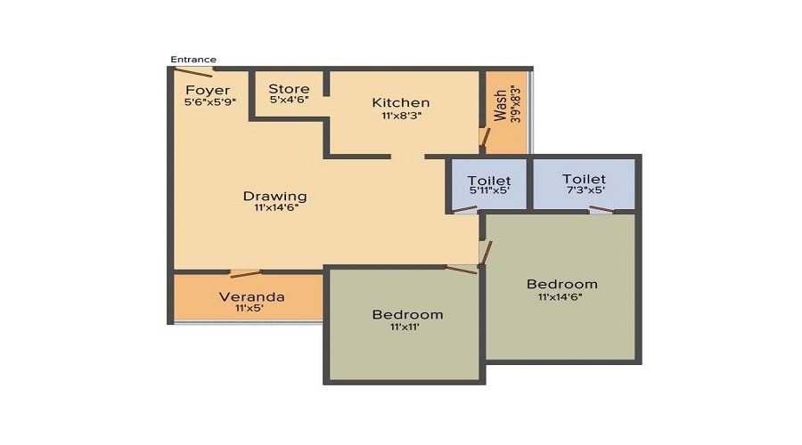 Avirat Silver Harmony Floor Plan
