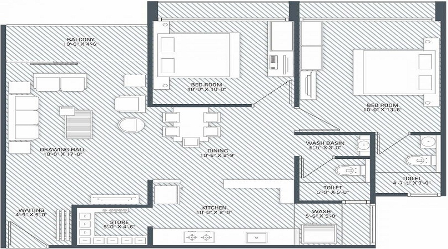 Vyapti Vandemataram Icon Floor Plan
