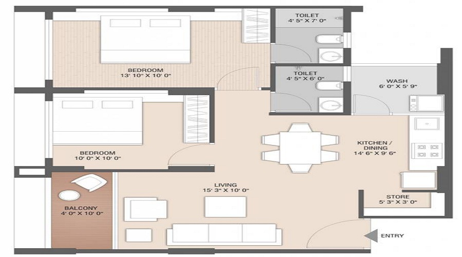 Siddhi Shiv Siddhi Height Floor Plan