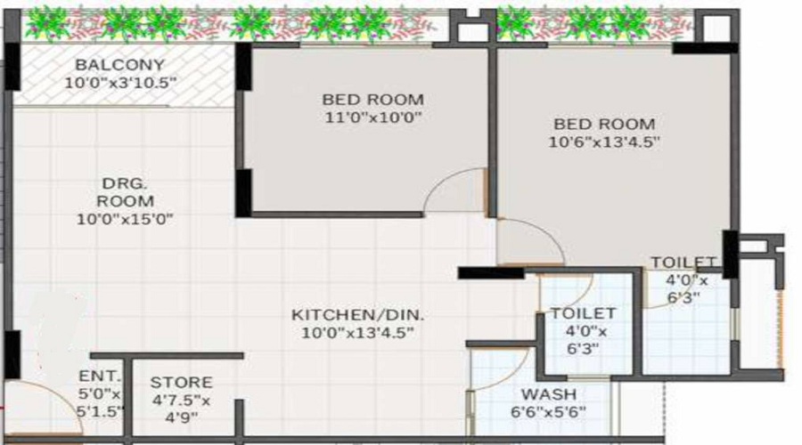 Eklingji Harmony Floor Plan