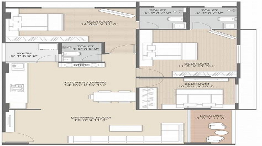 Swara Skydeck Floor Plan