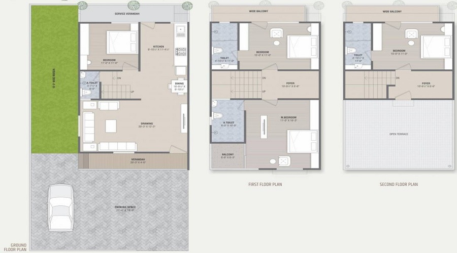 Nijanand Pushkar Lotus Floor Plan
