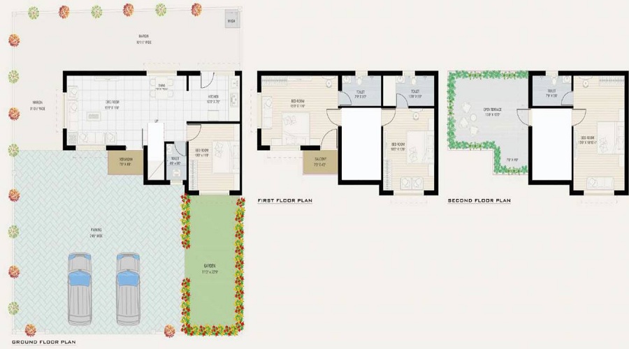 Devi Bunglows Floor Plan