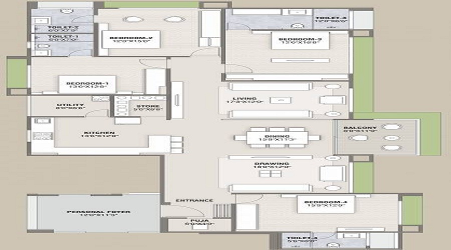 Serenity Casa Floor Plan