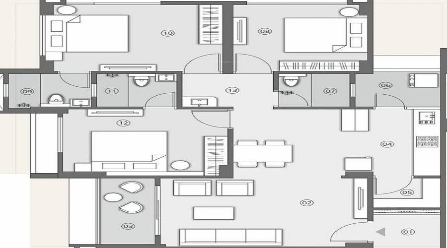 Vasani Aspira Floor Plan
