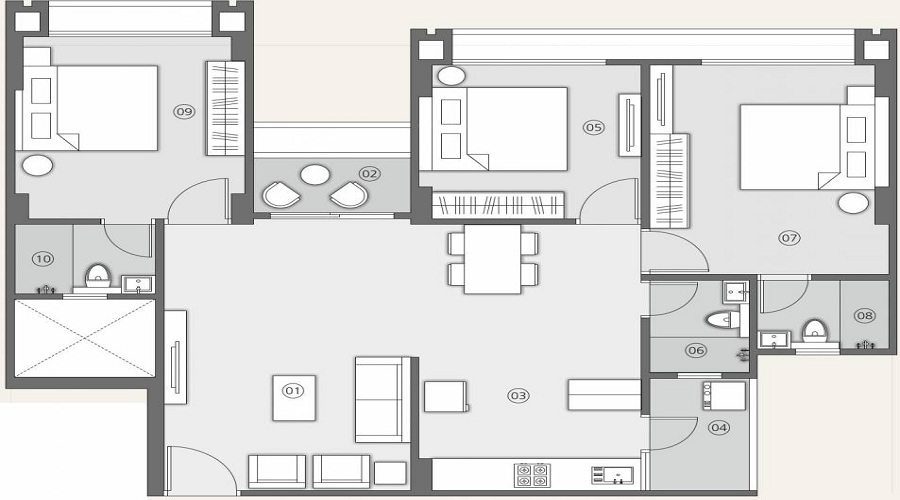 Vasani Aspira Floor Plan