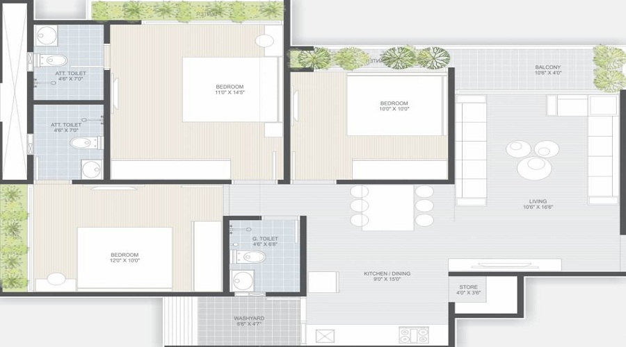 Artham 41 Floor Plan