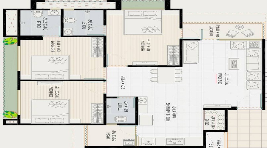 Aditya Lavish Floor Plan
