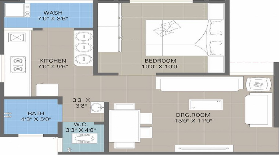 Shreenathji Sona Siddhi Floor Plan