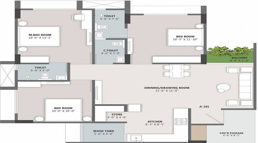 Colin Haven Floor Plan