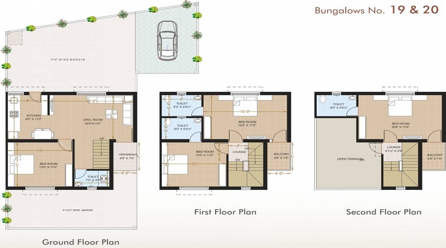 Radhe Lakeview 2 Floor Plan